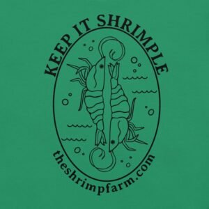 keep it shrimple t shirt (kelly green)